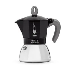 Bialetti Mokabryggare Induktion, Svart - 4 Koppar