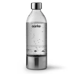 Aarke PET-flaska I Borstat Stål 1L