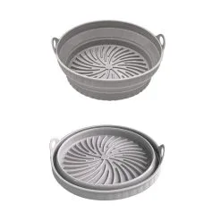 Silikonbricka Till Air Fryer - Rund 20cm