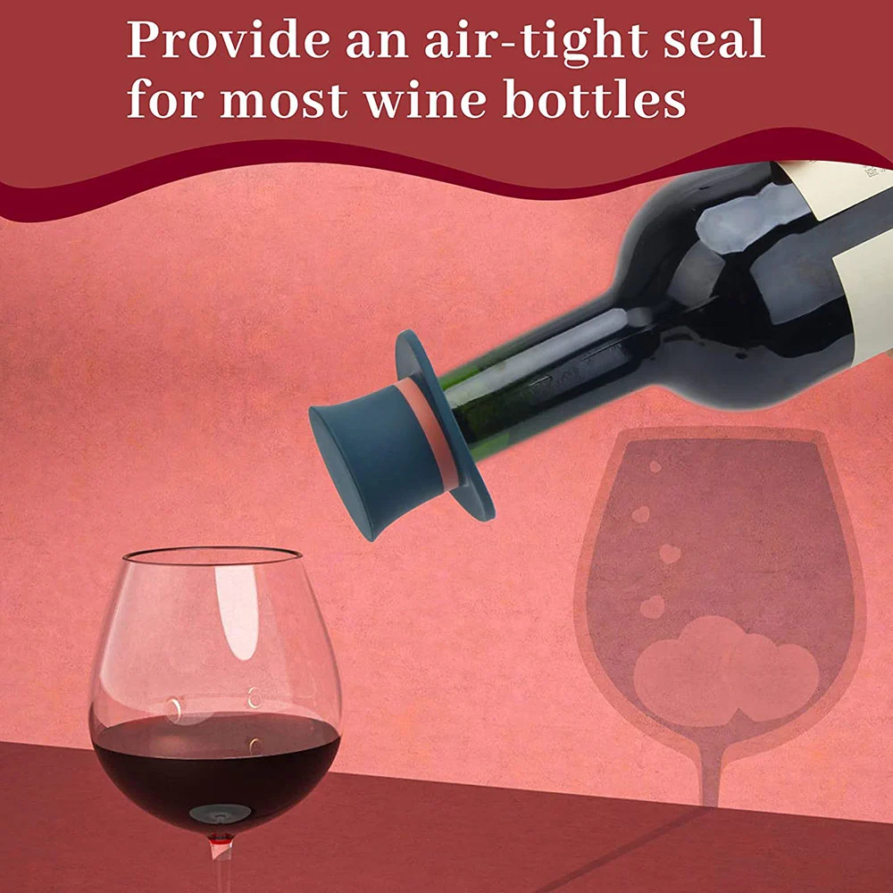 Silikonkork Till Vinflaskor 4 Silikonkork Till Vinflaskor - Billede 4