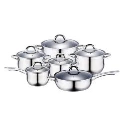 Renberg Alexander Kastrullset I Rostfritt Stål - 12 Delar