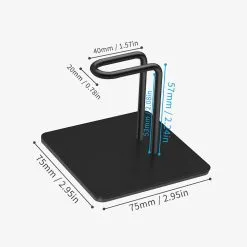 Hushållsrullehållare - Svart -køkkenudstyr butik 101282 3