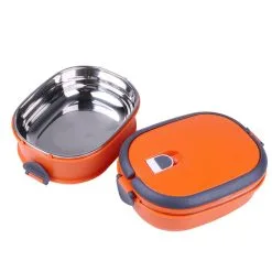 Dobbelt Madkasse I Stål - Kan Stables Vakuumfunktion -køkkenudstyr butik 55930 3