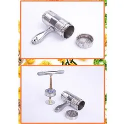 Manuel Pastamaskine Med 5 Forskellige Indstillinger 13 Manuel Pastamaskine Med 5 Forskellige Indstillinger -køkkenudstyr butik 61632 3