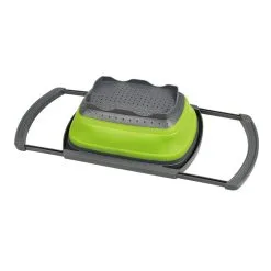 Sammenfoldeligt Dørslag Silikoen For Vasken / Køkkenvasken -køkkenudstyr butik 64934 6