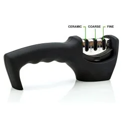 Knivskærper Med 3 Forskellige Slibere