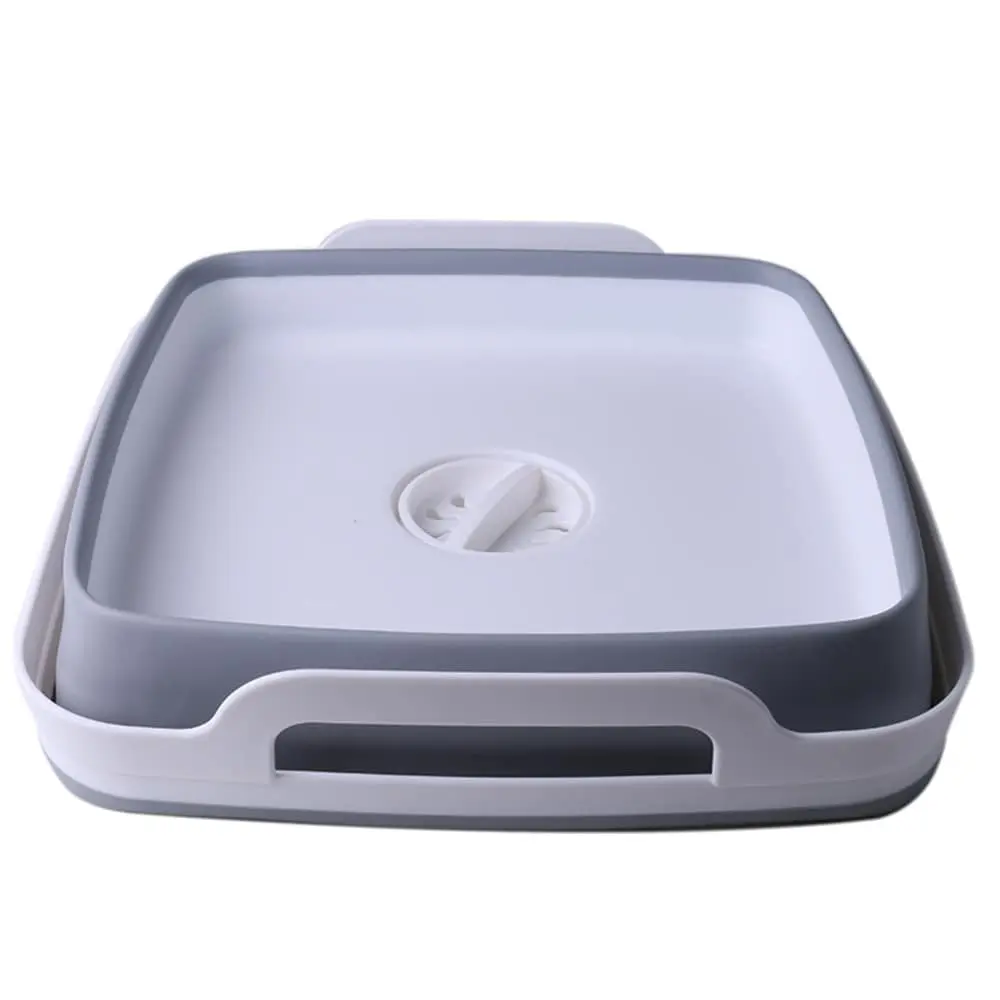 Sammenfoldelig Camping-opvaskebalje Med Opsamlingskurv 2 Sammenfoldelig Camping-opvaskebalje Med Opsamlingskurv - Billede 2