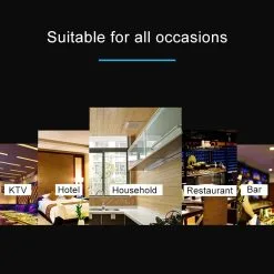 Glasstativ Bar / Glashænger Under Skab - 1Række -køkkenudstyr butik 68648 5