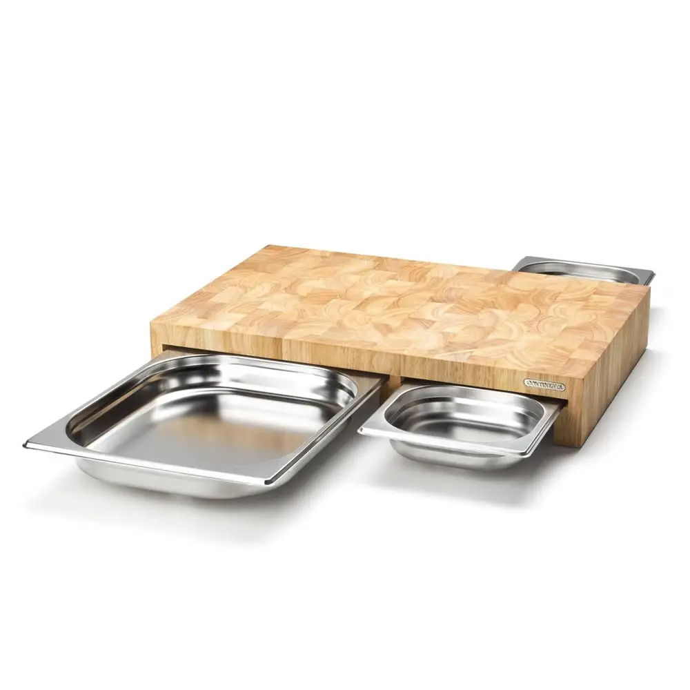 Continenta Skærebræt Med Opsamlingsskuffer 50x32,5x8 1 Continenta Skærebræt Med Opsamlingsskuffer 50x32,5x8