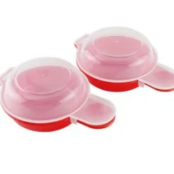 Æggekoger / Æggeform Til Mikroovn Pakke Med 2 Stk.