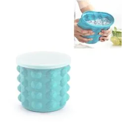 Ice Cube Maker - Isbeholder I Silikone 11,5 X 10,3 Cm