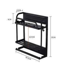 Krydderihylde Væg Magnetisk -køkkenudstyr butik 84506 1