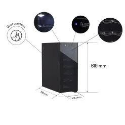 Adler AD 8075 Vinkøler For 12 Flasker 13 Adler AD 8075 Vinkøler For 12 Flasker -køkkenudstyr butik 85070 5