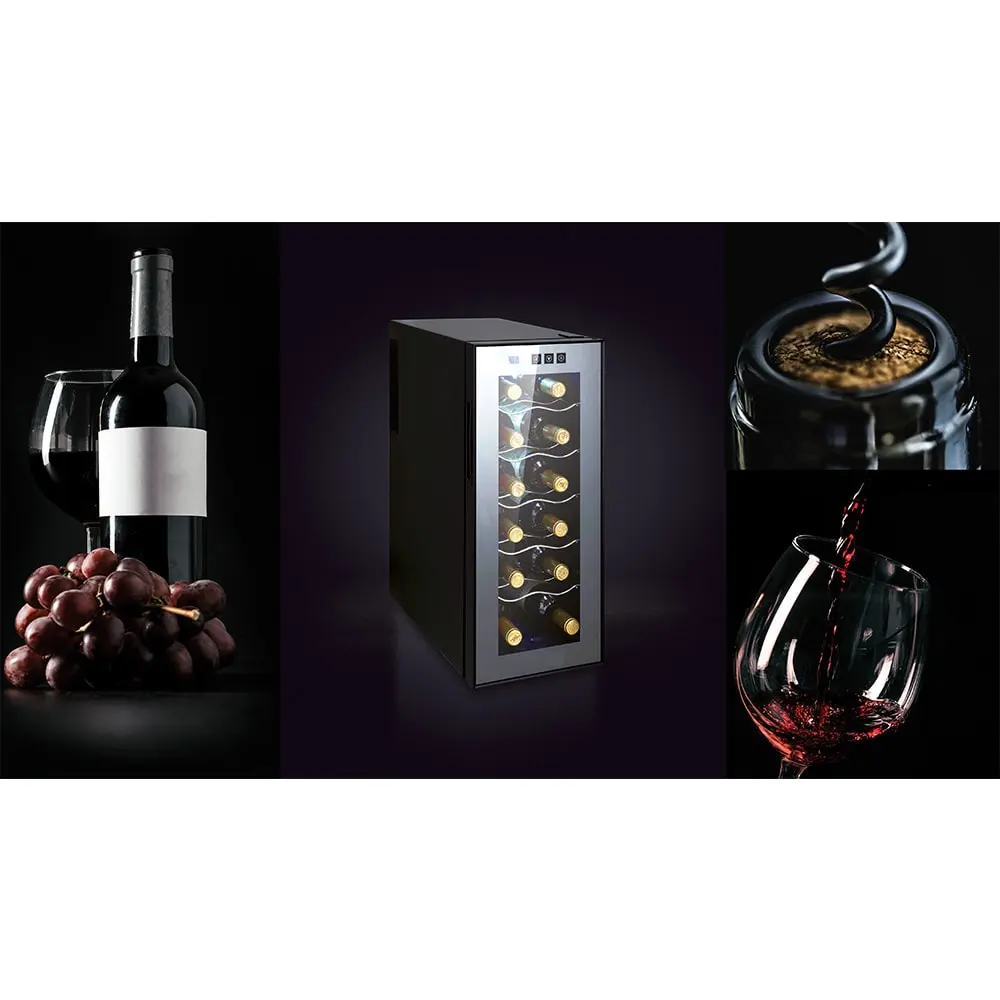 Adler AD 8075 Vinkøler For 12 Flasker 8 Adler AD 8075 Vinkøler For 12 Flasker - Billede 8