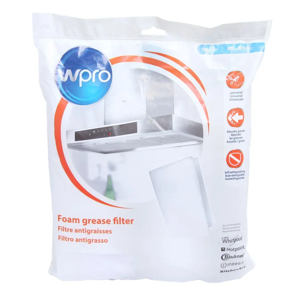 W-ProUniversalt Fedtfilter 47 X 97 Cm 1 W-ProUniversalt Fedtfilter 47 X 97 Cm