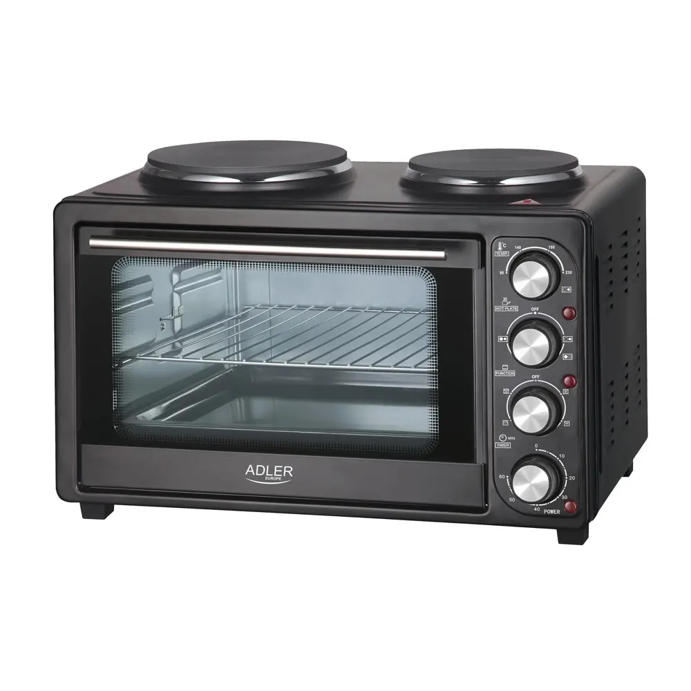 Adler AD 6020 Bordovn Med Kogeplader 1 Adler AD 6020 Bordovn Med Kogeplader