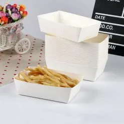Pommes Frites -bakke I Pap 10-pak