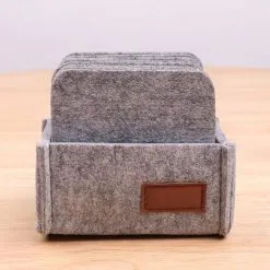 Glasunderlæg 10-pak Grå