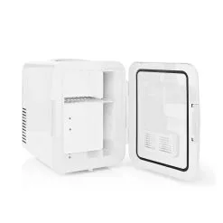 Nedis Transportabelt Minikøleskab 4L Hvid -køkkenudstyr butik 89729 4