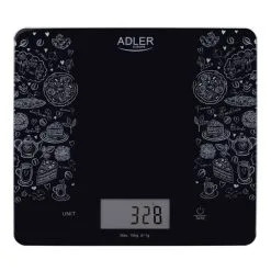 Adler Køkkenvægt Op Til 10 Kg - Sort