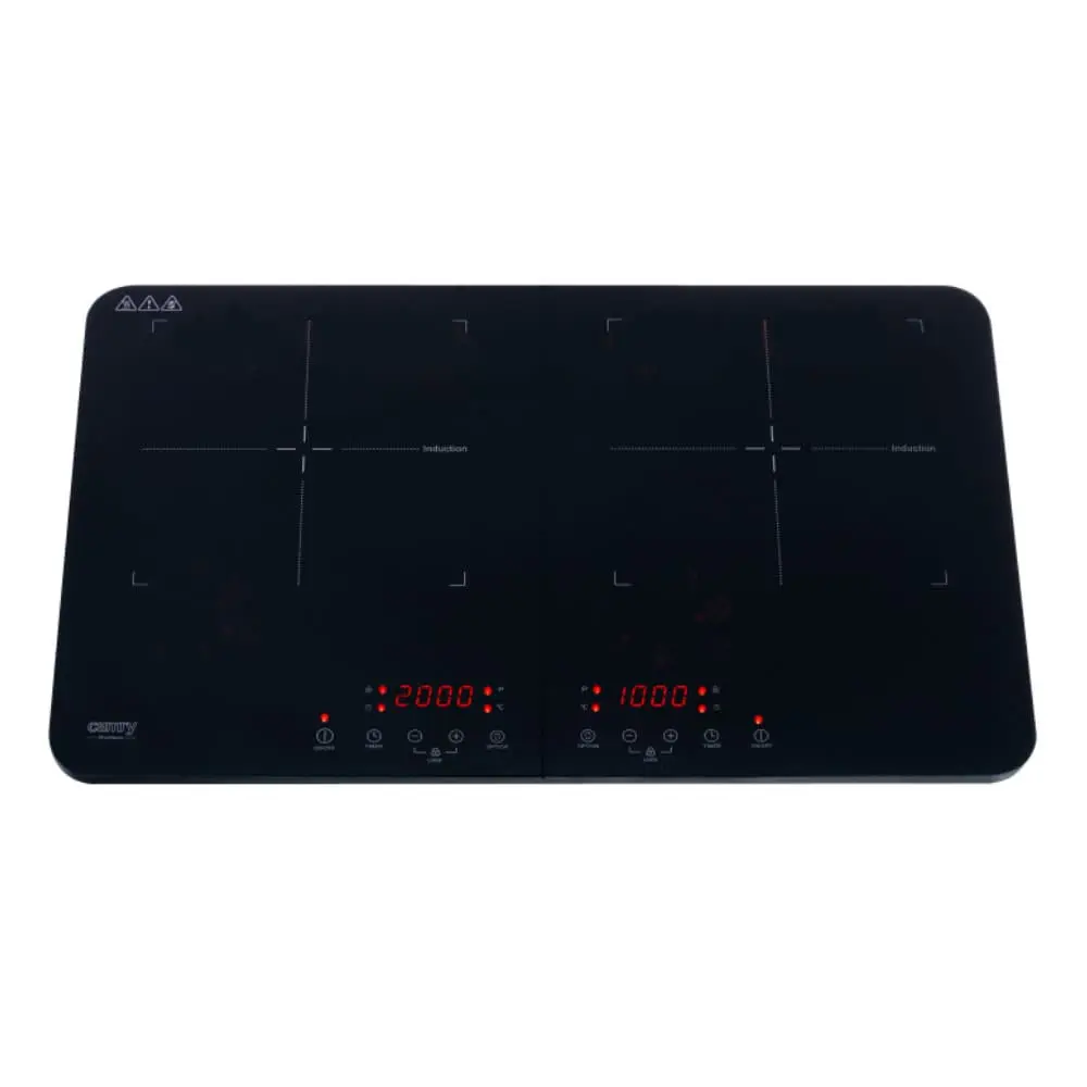 Camry Portabel Induktionsplade Med 2 Zoner 1 Camry Portabel Induktionsplade Med 2 Zoner