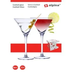 Cocktail-glas Pakke Med 4 Stk. -køkkenudstyr butik 94348 2
