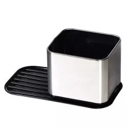 Stativ Til Opvasketilbehør - Sølvfarvet Og Sort -køkkenudstyr butik 94673 2