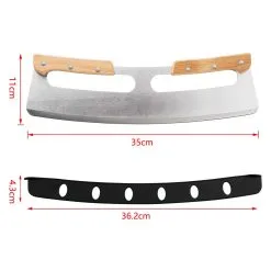 Pizzaskærer I Rustfrit Stål -køkkenudstyr butik 95996 3