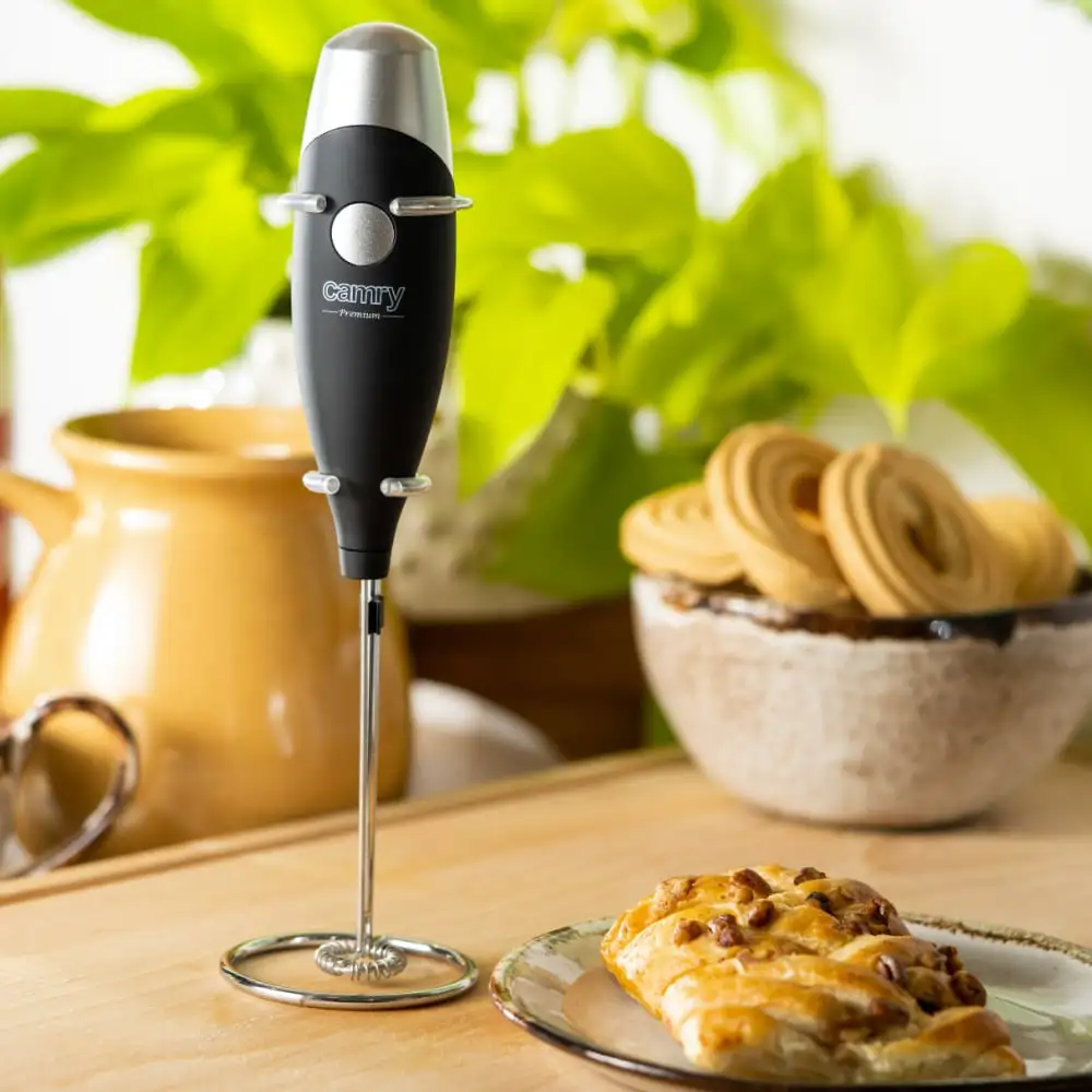 Camry Mælkeskummer Med Piskeris & Stativ CR 4501 5 Camry Mælkeskummer Med Piskeris & Stativ CR 4501 - Billede 5