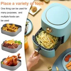 Silikoneform Til Air Fryer -køkkenudstyr butik 97063 3