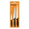 Fiskars Essential Knivsæt 3 Knive