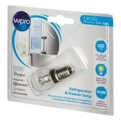 WPro Køleskabspære E14-T25-1W 484000008964
