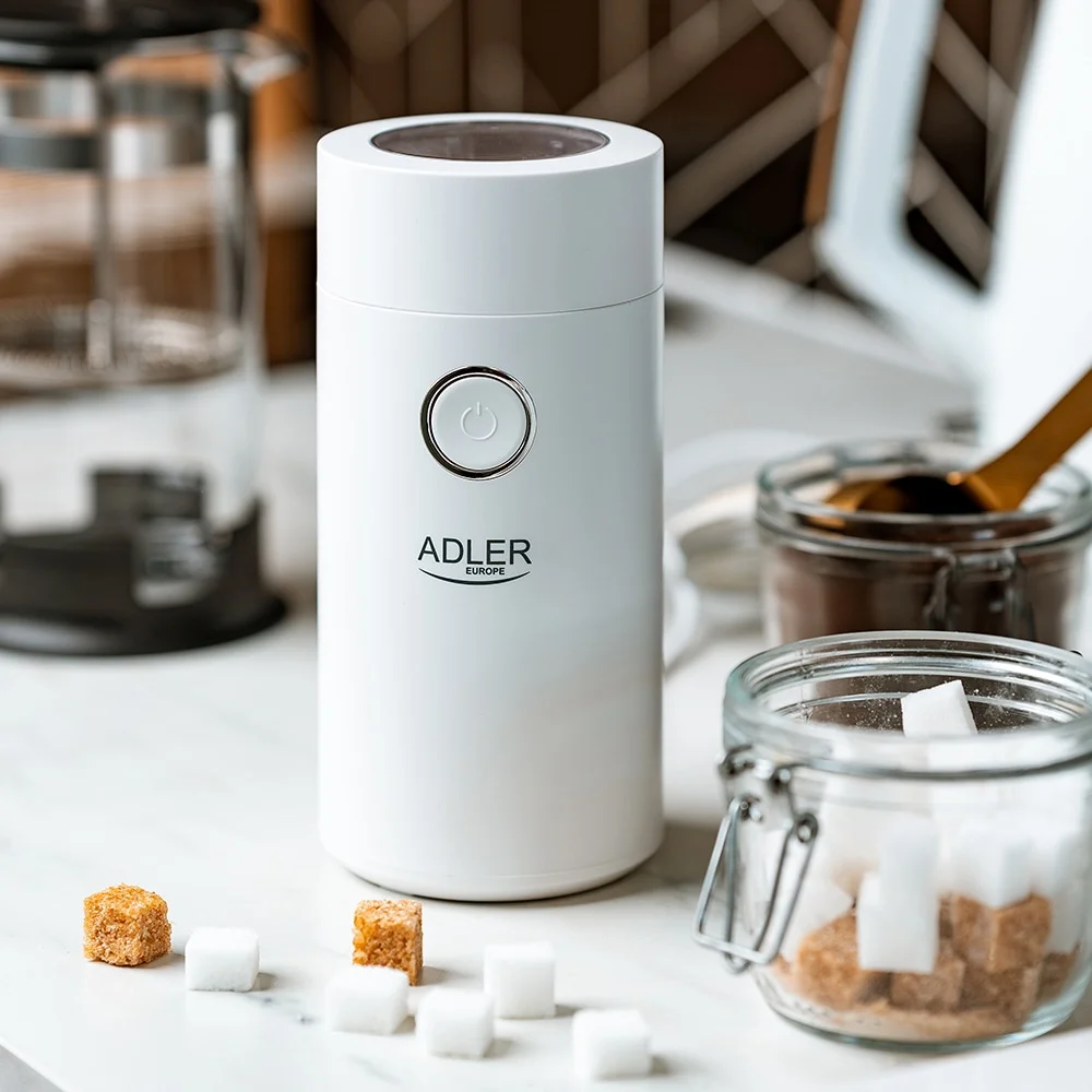 Adler Kaffekværn - Hvid 7 Adler Kaffekværn - Hvid - Billede 7